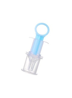 Buy Premium Multi Functional Baby Smart Medicine Needle Feeder Squeeze Medicine Dropper Teether (Blue;20Ml;4 Months+) in Saudi Arabia