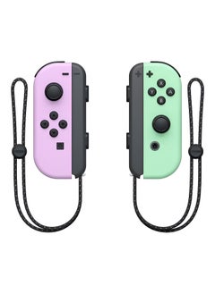 اشتري وحدة تحكم لاسلكية Joy Cons لجهاز Nintendo Switch، وحدة تحكم بديلة L/R متوافقة مع Nintendo Switch - أرجواني فاتح/أخضر فاتح في الامارات