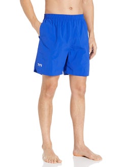 اشتري TYR Swim Short (Blue, L) | Nylon |Classic |Men في السعودية
