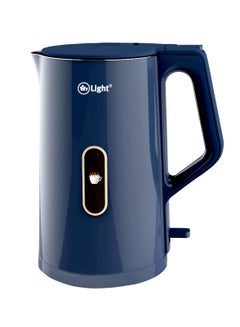 Buy Stainless Steel Electric Kettle 1.7 L Super Fast Boiling 360 Cordless Rotation Auto Cut Off in UAE