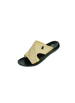 Buy 008-3561 Barjeel Mens Arabic Sandals 63122 Beige in UAE