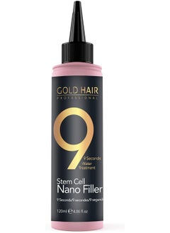 Buy Gold Hair (9) Seconds Water Treatment - 120ml -transform hair brittle strands in 9 seconds with Keratin in UAE