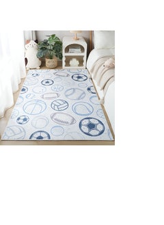 Buy Arcade Ben Sport Club Printed Flannel Rug 160 x 110 cm in UAE