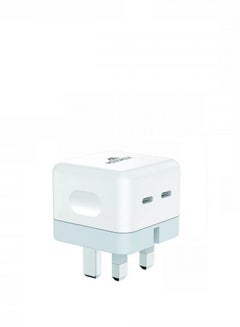 Buy Moog Max wall charger with two PD ports, 45W, for fast charging in Saudi Arabia