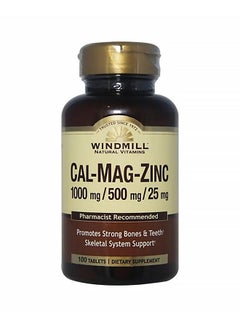 اشتري Calcium Magnesium & Zinc Tablets 100s في الامارات