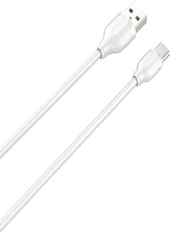 اشتري LDNIO LS372 TYPE-C 2.1A Fast charging Data Cable 2M Length - White في مصر