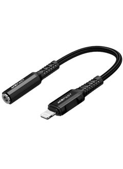 Buy C1-05 Lightning to 3.5mm Adapter Cable – 0.18 Meter Compact Audio Connector for iPhone and iPad in UAE