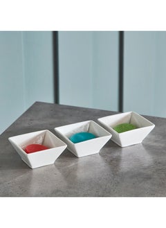 Buy Nova 3-Piece Bowl Set 11.5x4.7x9.8 cm in UAE