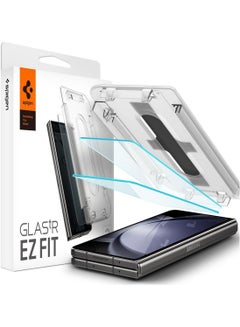 اشتري Glastr Ez Fit Samsung Galaxy Fold 5 Screen Protector Tempered Glass for Front Screen - [2 Pack] في الامارات