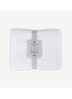 Buy Lois Bath Sheet White 90x150cm in UAE