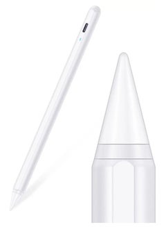 اشتري ESR Digital Magnetic Pen for iPad with Tilt Sensitivity-iPad Digital Pencil for Apple iPad 10/9/8/7/6 & iPad Pro 11/12.9 & iPad Mini 6/5 and iPad Air 5/4/3 Palm Rejection-Magnetic Attachment-White في الامارات