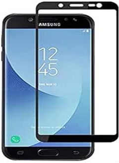 Buy Tempered glass screen protector for Samsung Galaxy j4 2018 - Black in Egypt