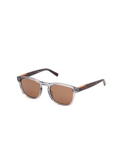 Buy Men's Round Shape  Sunglasses TB0000720H52 Lens Size: 52 Millimeter - Shiny Grey in Saudi Arabia