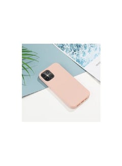 Buy Real Silicone Phone Case (For iPhone 12 Pro) Pink in Egypt