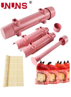 اشتري Sushi Making Kit,All In One Sushi Roll Making Set With Roller Shutters,Easy DIY Sushi Maker For Kitchen في الامارات
