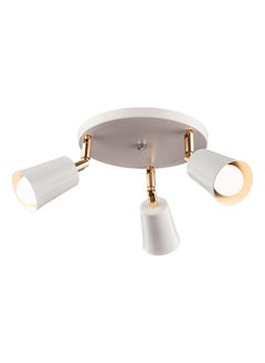 اشتري 3 White Spotlights Wall Lamp Gold- Sl-Gw1-C في مصر