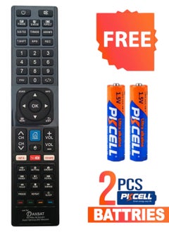 Buy Replacement Remote Control For Dansat Gvc Pro Super General Jvc Telezone Smart Lcd Led Tv in Saudi Arabia