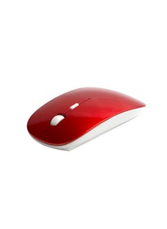 Buy Wireless Mouse Red/White in UAE