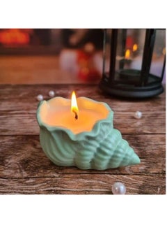 اشتري Decorative concrete shell scented candles 3 pcs في مصر