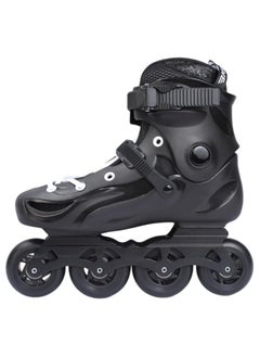 Buy nline Skates Flying Eagle B3s Shoes full Black,Single Row no break Roller Skates Shoes for Men,Women,Youth in Egypt