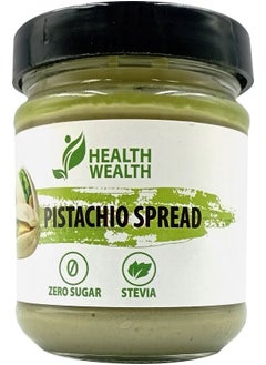 Buy HEALTH WEALTH SUGAR FREE SPREAD PISTACHIO BUTTER 200G in UAE