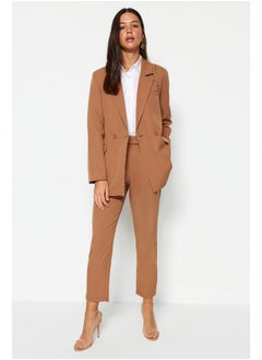 اشتري Camel Blazer Jacket-Pants Woven Bottom-Top Suit TCTAW23US00132 في مصر