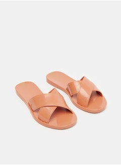 اشتري ZAXY UNICA SLIDE AD SLIPPER/DARK NUDE في مصر