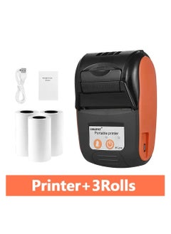 اشتري Thermal Printer 58mm Handheld Portable Meituan Handheld Bluetooth Takeaway Receipt Printer في الامارات