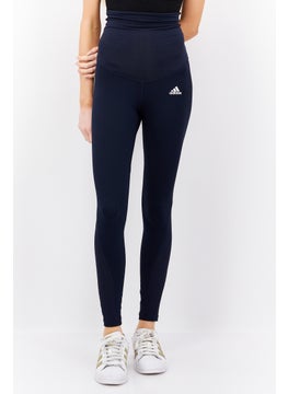 Buy Women Sportswear Fit Training Leggings, Navy in UAE