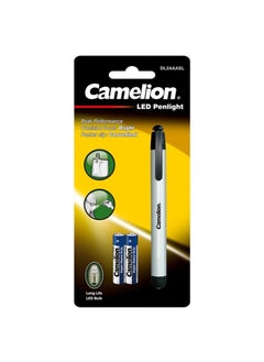 Buy Camelion Penlight Aluminum Pen Flashlight DL2AAASL AAAx2 in Egypt