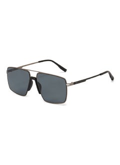 Buy Men's Sunglass Polarized Lens Rectangular Metal Frame-Stylish Design in Saudi Arabia