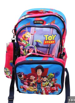 اشتري School backpack with lunch bag Size 17 model 32 Toy Story في مصر