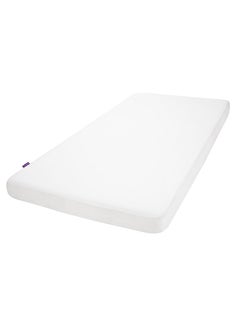 Buy Brushed Cotton Waterproof Mattress Protector Bedside Crib 46x83x10 Cm in UAE