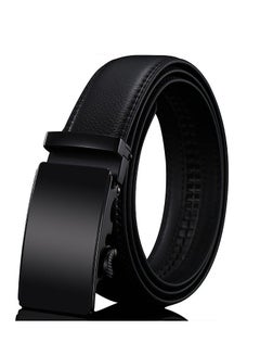 Buy M MIAOYAN High-end genuine leather automatic buckle cowhide business men's belt casual belt in Saudi Arabia