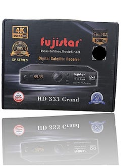 Buy Fujistar HD 333 Grand 4K Ultra HD Digital Satellite Receiver - High-Definition TV Tuner for Superior Picture Quality in Saudi Arabia