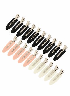 Buy No Bend Hair Clips, 20 Pcs Pin Curl Clips, No Crease Hair Clip for Hairstyle Bangs Waves Makeup Application in UAE