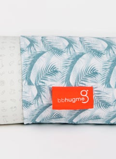 Buy bbhugme Nursing Pillow Cover - Feather Blue in UAE