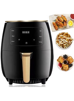 Buy Air Fryer Intellect Screen Contact Control Air Fryer Multi functional Oil-Free Healthy Air Fryer Intelligent Timing Temperature Resistant Air Fryer Electric in UAE