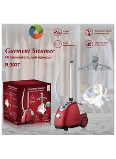 Buy Professional Fabric Clothes Steamer 1700 W Clothing Steamer with Ironing Board and Hanger Upright Garment and Fabric Steamer Fast Heating Removes Creases and Wrinkles Home Appliances. in UAE