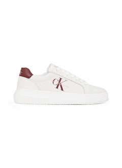 Buy Women's  Leather Trainers , White - Leather in Saudi Arabia