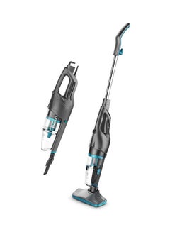 Buy DX900 2 in 1 Household Vacuum Cleaner Lightweight Corded Upright Stick And Mini Handheld Vacuum Cleaner With Stainless Steel Filter, 14000Pa Suction Force - Black in UAE