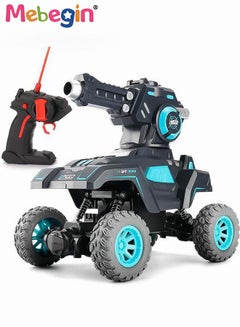 Buy Rc Tank Toys Car Shooting Water Bullets Remote Control Car Off-road Climbing Remote Control Car Toy Gifts For  Boys Girls in Saudi Arabia