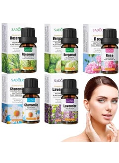 Buy MULTIPURPOSE PLANT ESSENTIAL OIL ( Rosemary - Bergamot - Rose - Chamomile - Lavender ) in Saudi Arabia