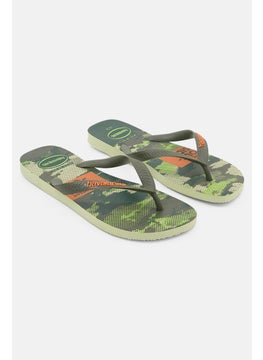 Buy Unisex Top Camouflage Slip On Slippers, Green Combo in Saudi Arabia