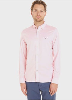 Buy Logo Regular Fit Shirt in Saudi Arabia