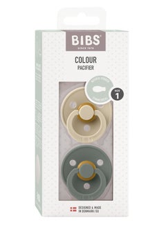 اشتري BIBS Pacifier Colour Symmetric Pack of 2 في مصر