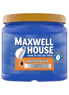 Buy Maxwell House Master Blend Light Roast Ground Coffee (26.8 Oz Canister) in UAE