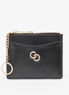 Buy Women's Monogram Card Holder with Zip Closure in Saudi Arabia