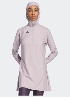 Buy 3-Stripes Swim Long Sleeve Top in Egypt