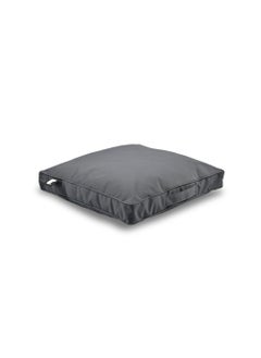 اشتري Chair | Bean Bag  Floor Cushion Velvet  - Dark Grey في السعودية